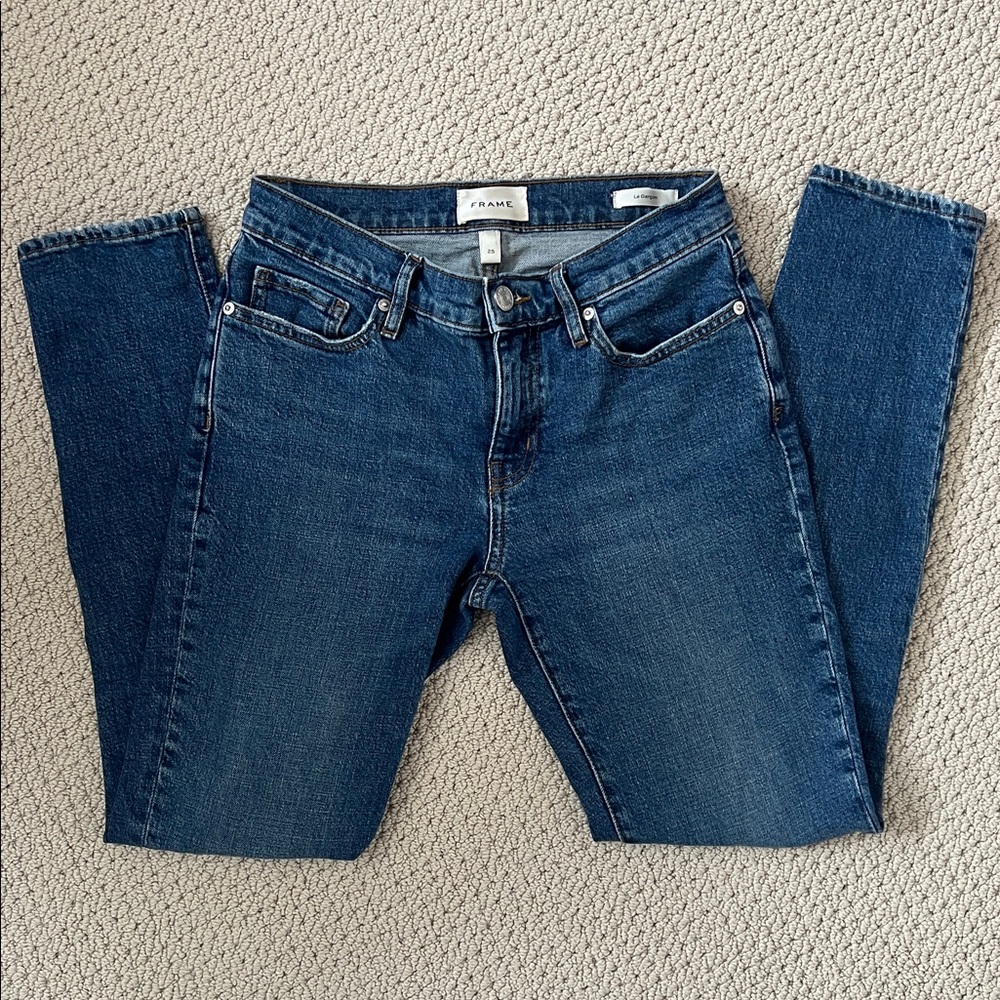 Frame Le Garçon Blue Jeans